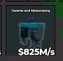 BS10783 Garama and Madundung Cyber 825M/s