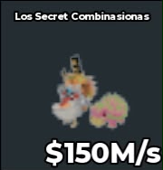 BS10799 Los Secret Combinasionas 150M/s