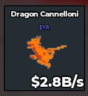 BS10806 Dragon Cannelloni With 1 Yr Trait Lava 2.8B/s