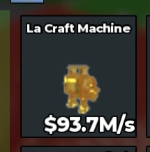BS10819 La Craft Machine Gold Gold 93M/s