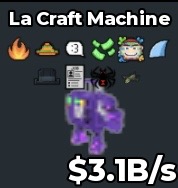 BS10861 La Craft Machine CLEAN TRAIT🔥 3.1B/s