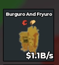 BS10865 Burguro and Fryuro Gold 1.1B/s