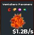 BS10880 Ventoliero Pavonero Lava 1.2B/s