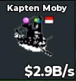 BS10886 Capitano Moby Yin Yang 2.9B/s