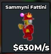 BS10889 Sammyni Fattini 630M/s