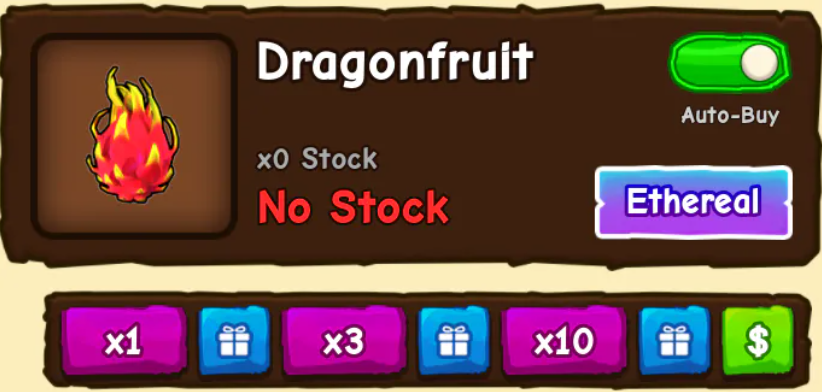 Ride a Pet > x3 Dragonfruit [447R]