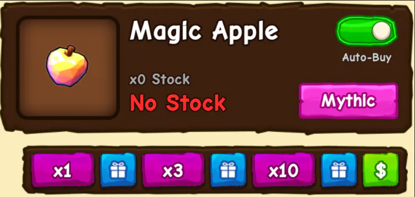 Ride a Pet > Magic Apple [89R]