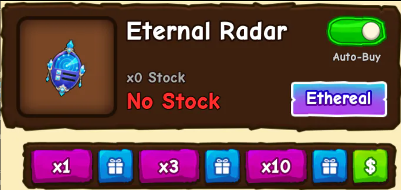 Ride a Pet > x3 Eternal Radar [507R]