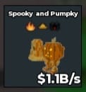 BS10895 Spooky and Pumpky Gold 1.1B/s