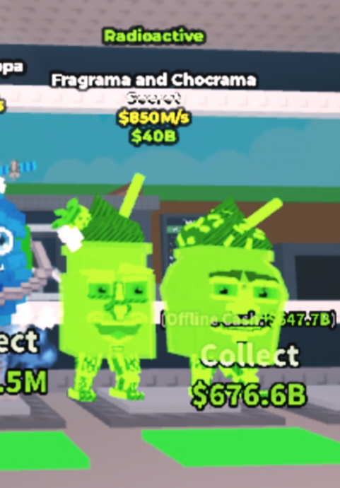 BS10900 Fragrama and Chocrama Radioactive 850M/s