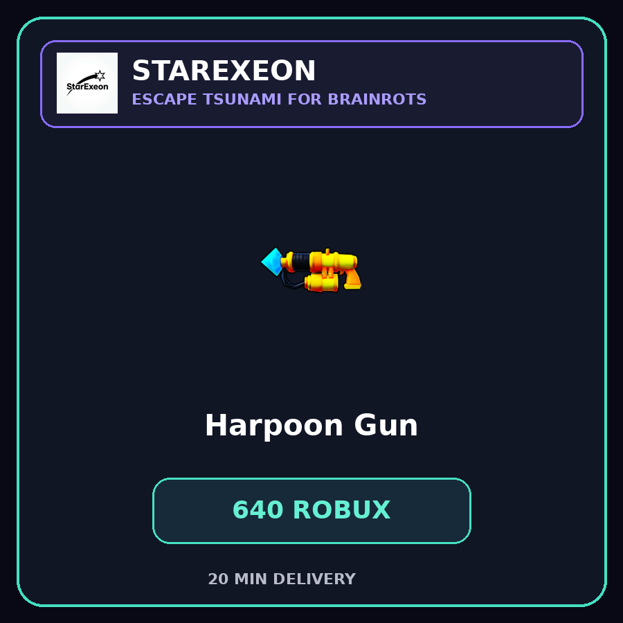 Harpoon Gun [640 Robux]