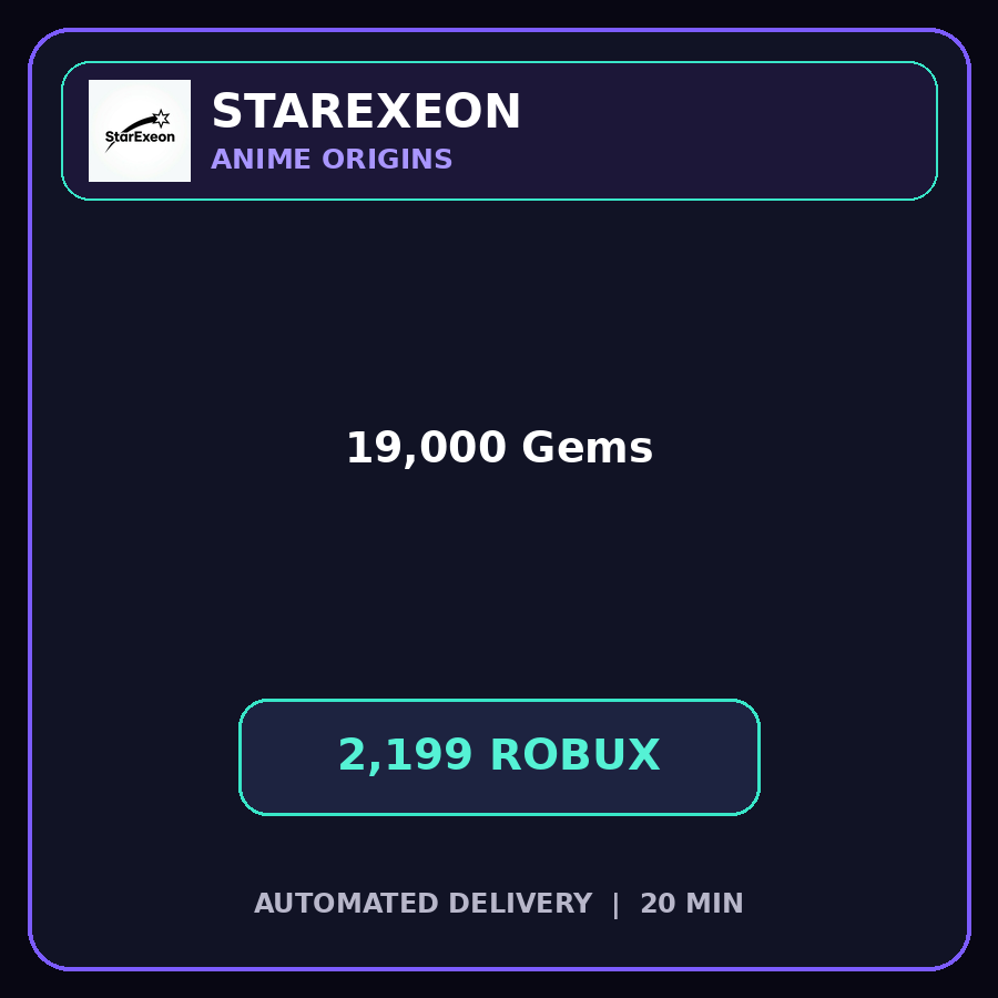 Anime Origins > 19,000 Gems [2199R]