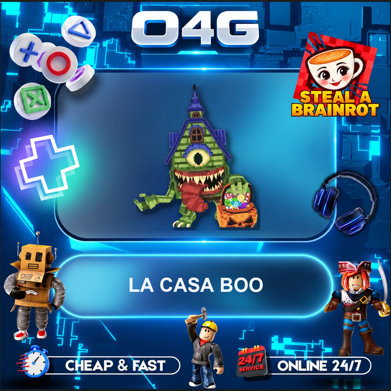 La Casa Boo>None>100M/s