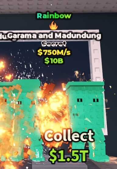 FAST RESPONSE | Rainbow Garama and Madundung $750M/s ( Fire Trait ) | 1000% SAFE 🔒 #4589