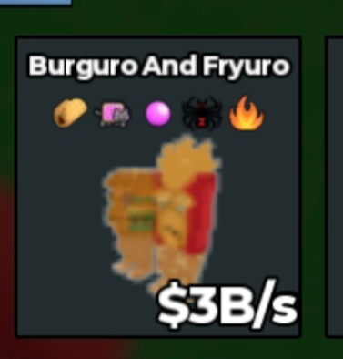 BS10920 Burguro and Fryuro 3B/s