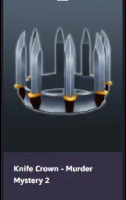 Roblox - Knife Crown DLC CD Key fast delivery