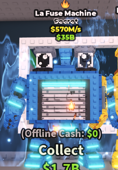 LA FUSE MACHINE 570M/S (FIRE) – STEAL A BRAINROT – FAST DELIVERY & TRUSTED #F9LP3K