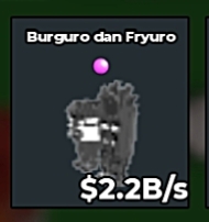 BS10922 Burguro and Fryuro Phantom 2.2B/s