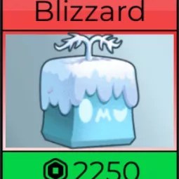 Blox Fruits: Blizzard- Permanent 2250R