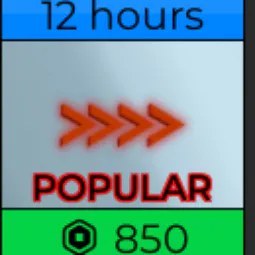 Blox Fruits: Exp Boosts 12 Hours 850R
