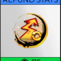 Blox Fruits: Refund Stats 75R