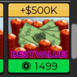Blox Fruits: 500k Money