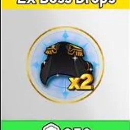 Blox Fruits: Game Passes-permanent 2x Boss Drops 350R