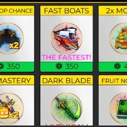 Blox Fruits: 2x Money 2x Mastery 900R