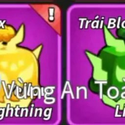 Blox Fruits: Green Lightning and Yellow Lightning
