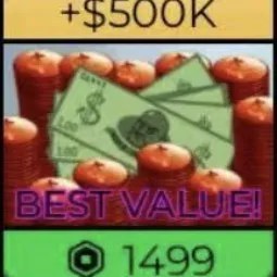 Blox Fruits: 500k Money 1499R
