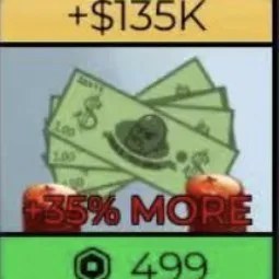 Blox Fruits: 135k Money 499R