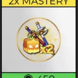 Blox Fruits: 2x Mastery Game Pass 450R