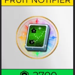 Blox Fruits: Notifier Permanent 2700R