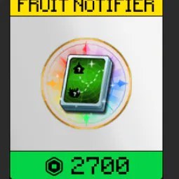 Blox Fruits: Notifier Gamepass 2700R