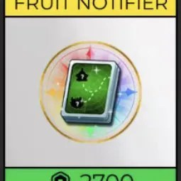 Blox Fruits: Notifier Game Pass 2700R