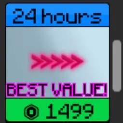 Blox Fruits: 24 Hours Gamepass 1499R