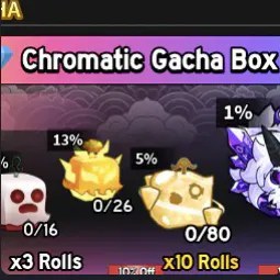 Blox Fruits: Chromatic Gacha Box X50 Roll