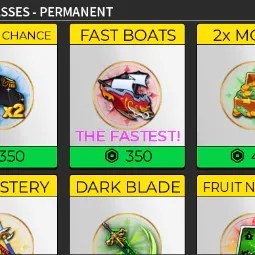 Blox Fruits: All Game Passes 5500R