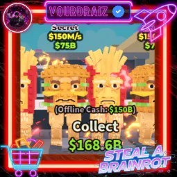 Steal a Brainrot: Burguro and Fryuro