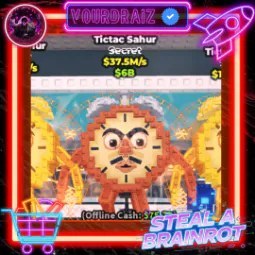 Steal a Brainrot: Tictac Sahur