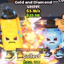 Steal a Brainrot: Gold and Diamond