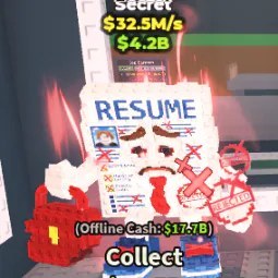 Steal a Brainrot: Noo My Resume