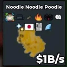 Steal a Brainrot: Kn7 8 Noodle Noodle Poodle