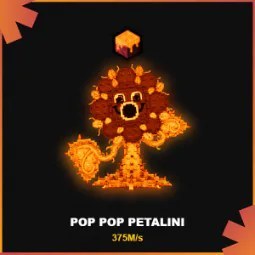 Steal a Brainrot: Rare Secret Lava Pop Pop Petalini