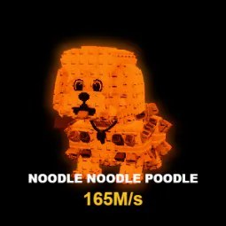 Steal a Brainrot: Noodle Noodle Poodle Lava Ultra Rare