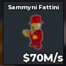 Steal a Brainrot: Bs10706 Sammyni Fattini