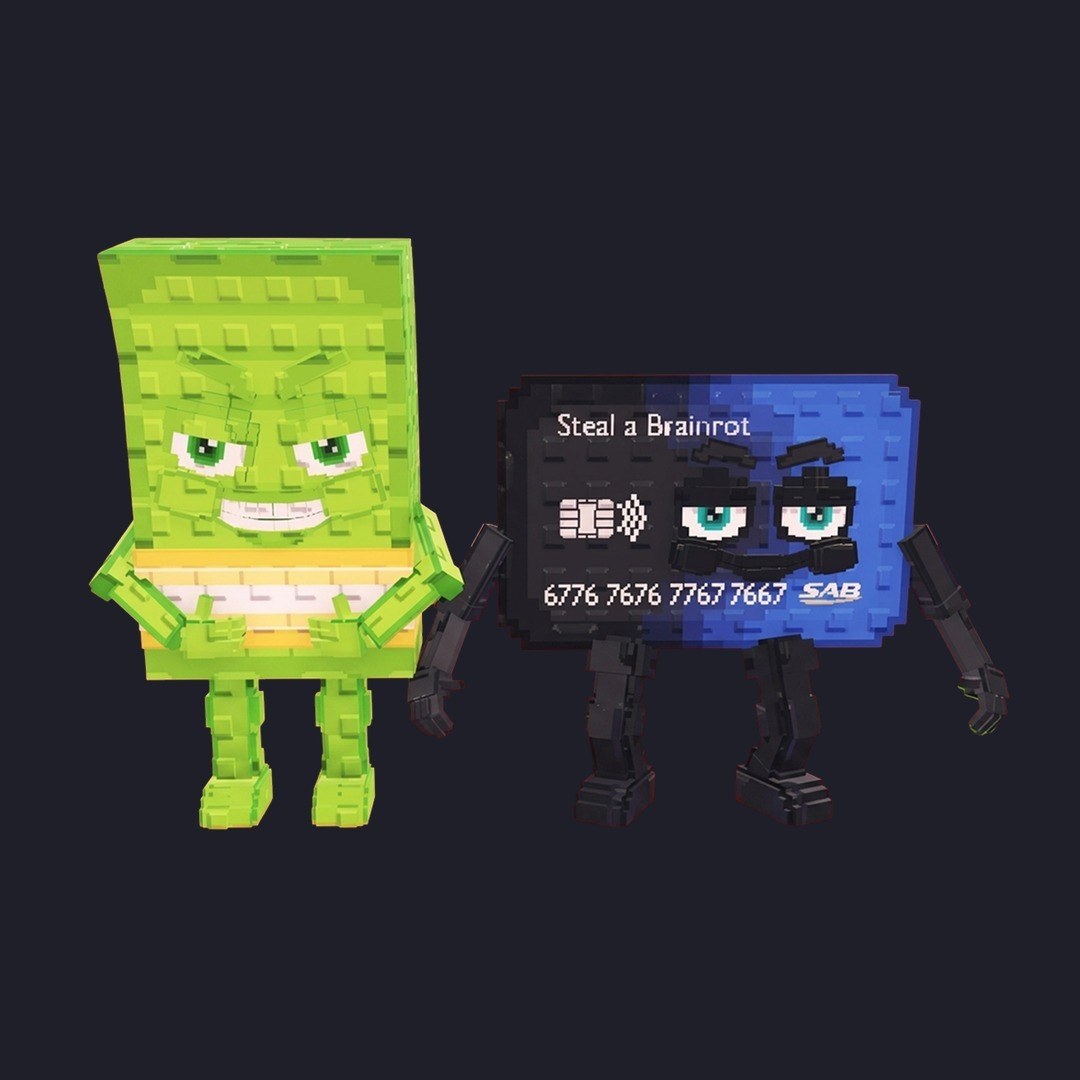 Steal a Brainrot: Gold Cash or Card 1B/s