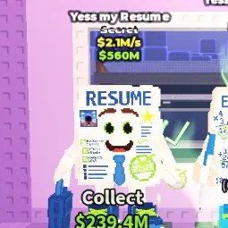 Steal a Brainrot: Yess My Resume