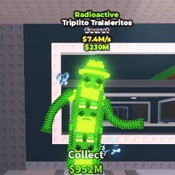 Steal a Brainrot: Triplito Tralaleritos Radioactive
