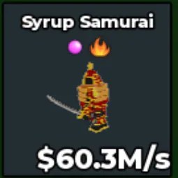 Steal a Brainrot: Syrup Samurai Quec